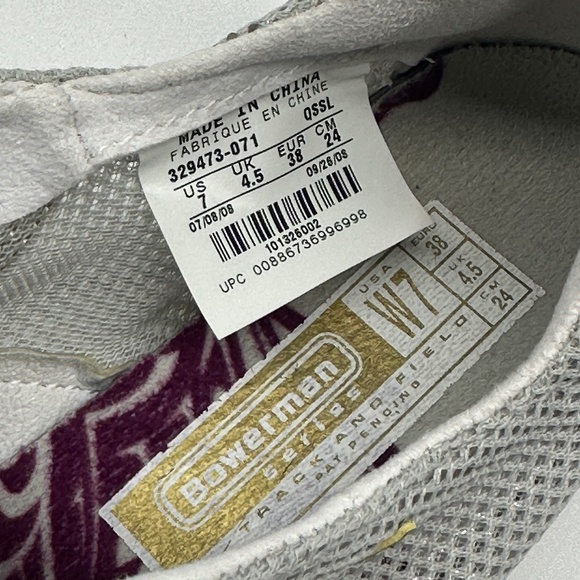 Nike Zoom Jana Star Bowerman Series Cleats Size‎ 7 - Picture 6 of 7